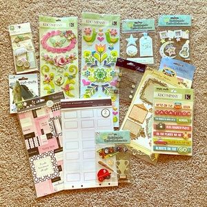 Lot of Scrapbooking Stickers - New